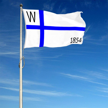Fyon Wapella, Illinois flag  Banner