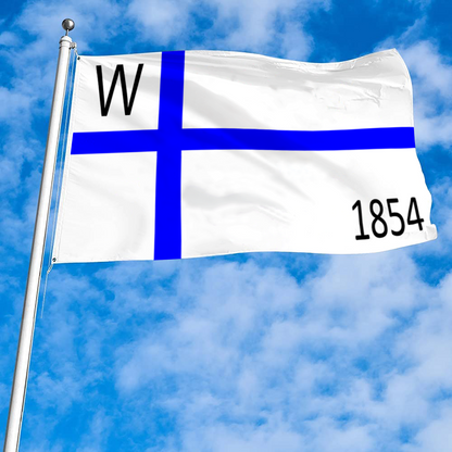 Fyon Wapella, Illinois flag  Banner