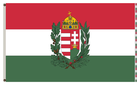 War Flag of Hungary 1939-1945, size III and V Flag War Flag of the Kingdom of Hungary from 1 January 1939 to 8 May 1945 Flag Indoor and outdoor banner