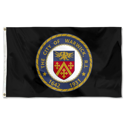 Fyon Warwick, Rhode Island flag Banner
