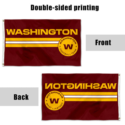 Fyon Washington Football Team Flag Banner