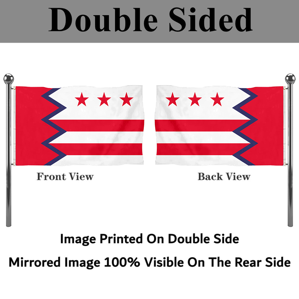 Fyon Washington, Maine flag Banner
