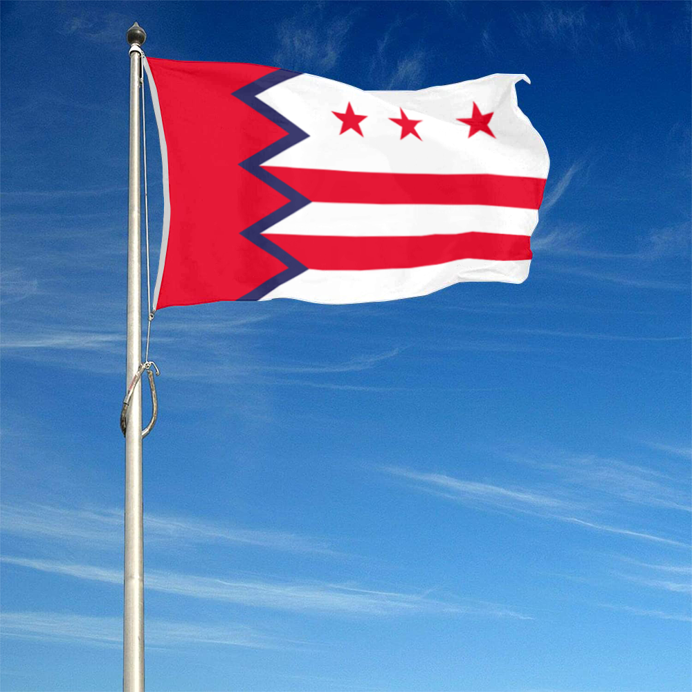 Fyon Washington, Maine flag Banner
