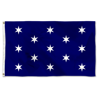 Fyon Washington, New York flag banner
