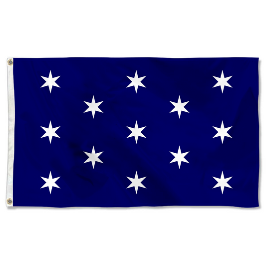 Fyon Washington, New York flag banner