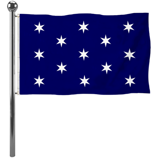 Fyon Washington, New York flag banner