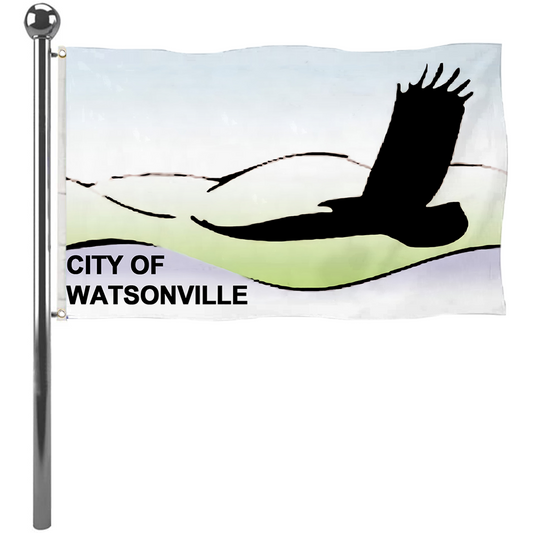 Fyon Watsonville, California Flag Banner