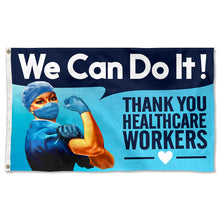 Fyon We Can Do It Thank you Healthcare Workers Flag Indoor and Outdoor Banner