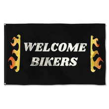 Fyon Welcome Biker Flag Indoor and Outdoor Banner