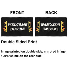 Fyon Welcome Biker Flag Indoor and Outdoor Banner