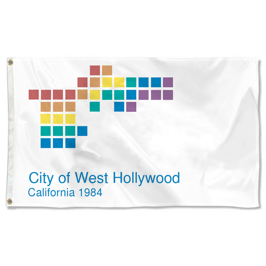 Fyon West Hollywood, California Flag Banner
