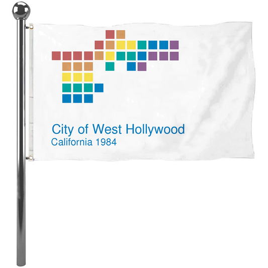 Fyon West Hollywood, California Flag Banner