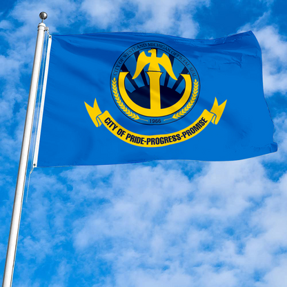 Fyon Westland, Michigan flag Banner