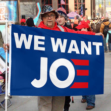 Fyon We want Joe Biden Flag Banner