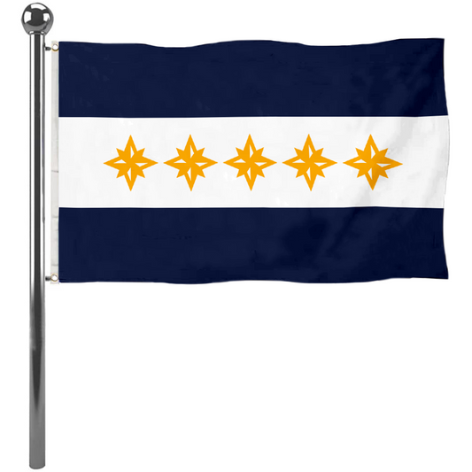 Fyon Wheeling, West Virginia flag Banner