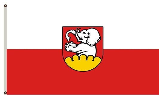 Wiesensteig (Region Stuttgart) landscape flag Indoor and outdoor banner