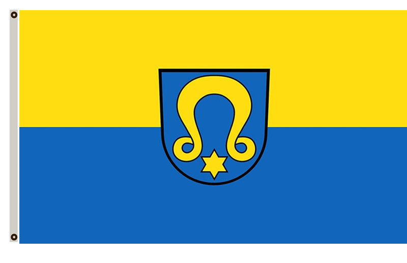 Wimsheim (Nördlicher Schwarzwald) landscape flag Indoor and outdoor banner