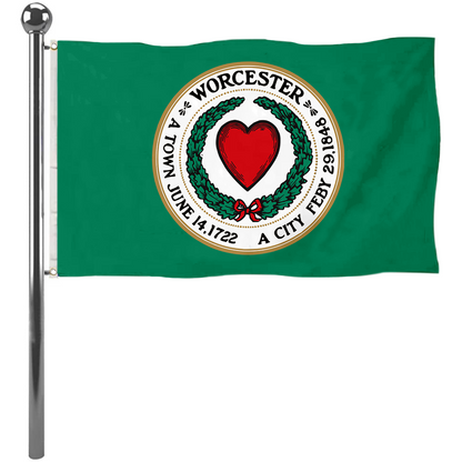 Fyon Worcester, Massachusetts flag Banner