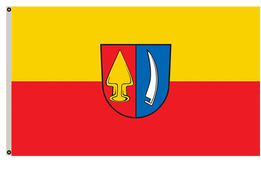 Wyhl am Kaiserstuhl (Südlicher Schwarzwald) landscape flag Indoor and outdoor banner
