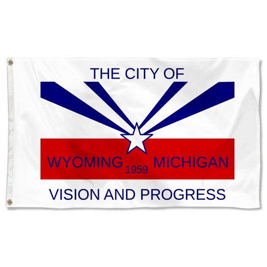 Fyon Wyoming, Michigan flag Banner