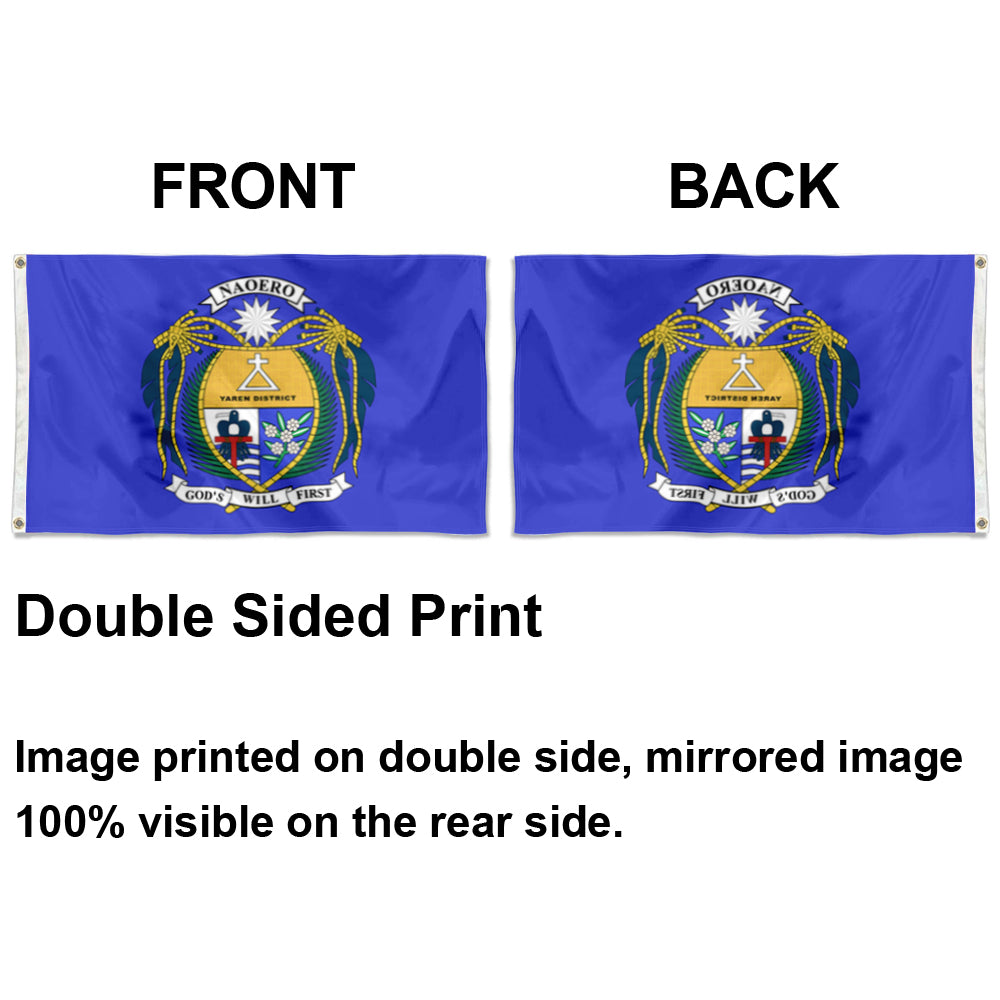 Fyon Yaren District, Nauru Flag  Indoor and outdoor banner