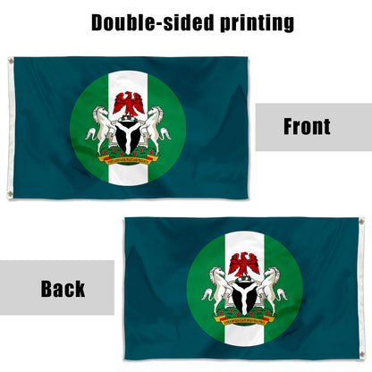 Fyon Yobe State, Nigeria flag Indoor and outdoor banner