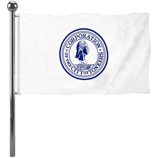Fyon Yonkers, New York flag banner