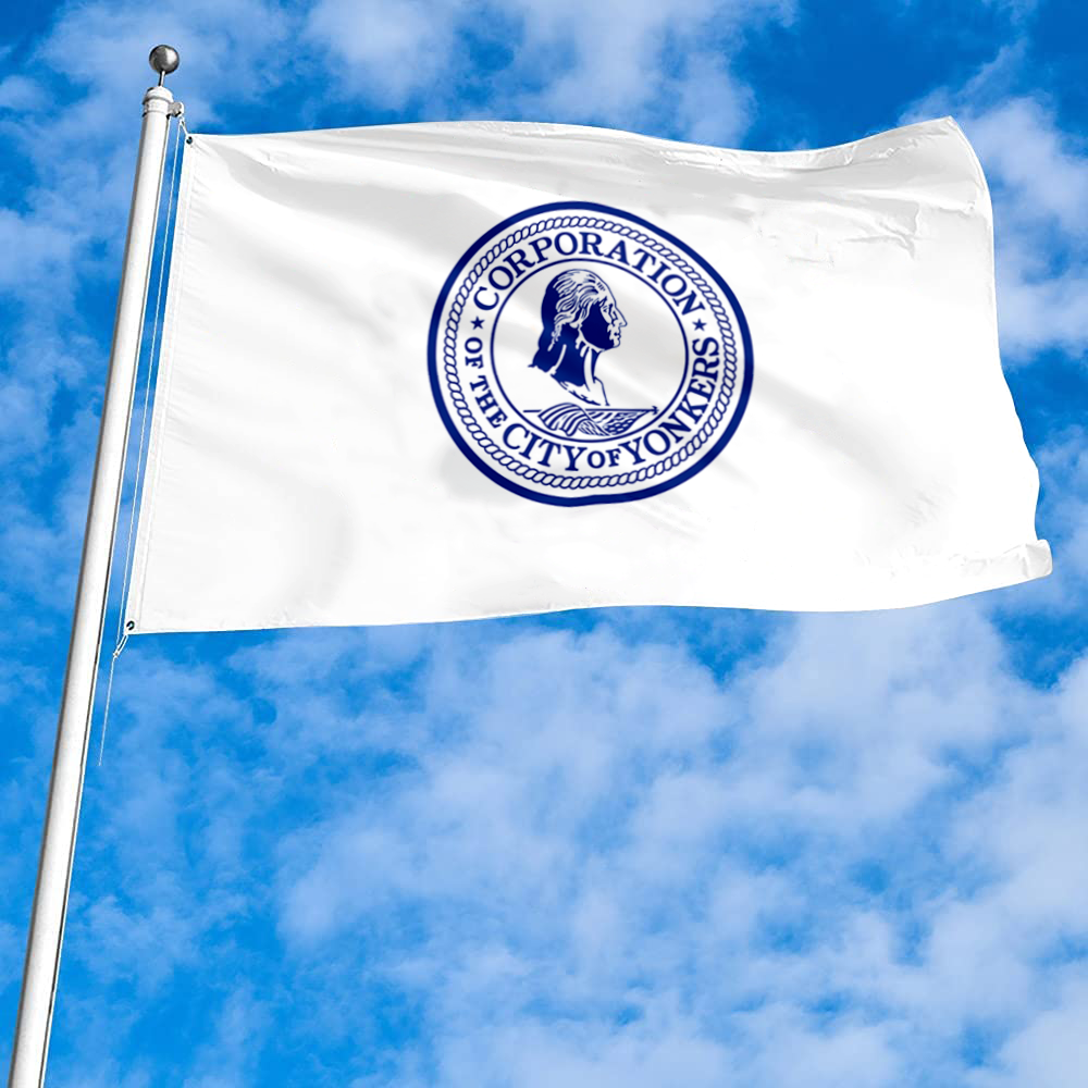 Fyon Yonkers, New York flag banner