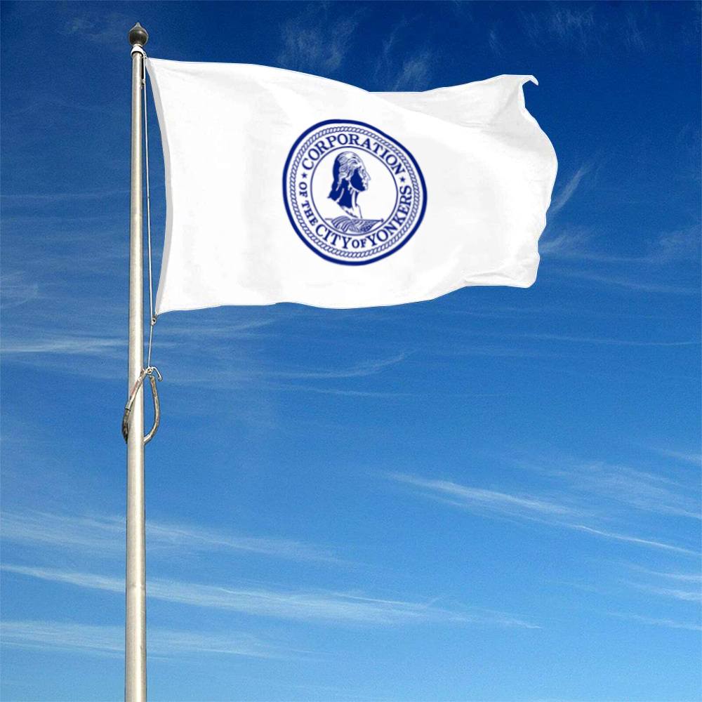 Fyon Yonkers, New York flag banner