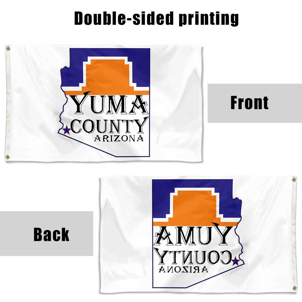 Fyon Yuma County, Arizona, USA flag Indoor and outdoor banner