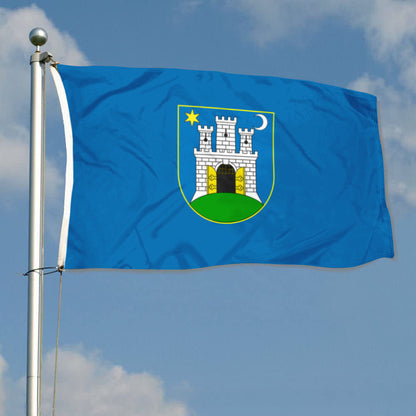 Fyon Zagreb Flag Indoor and outdoor banner