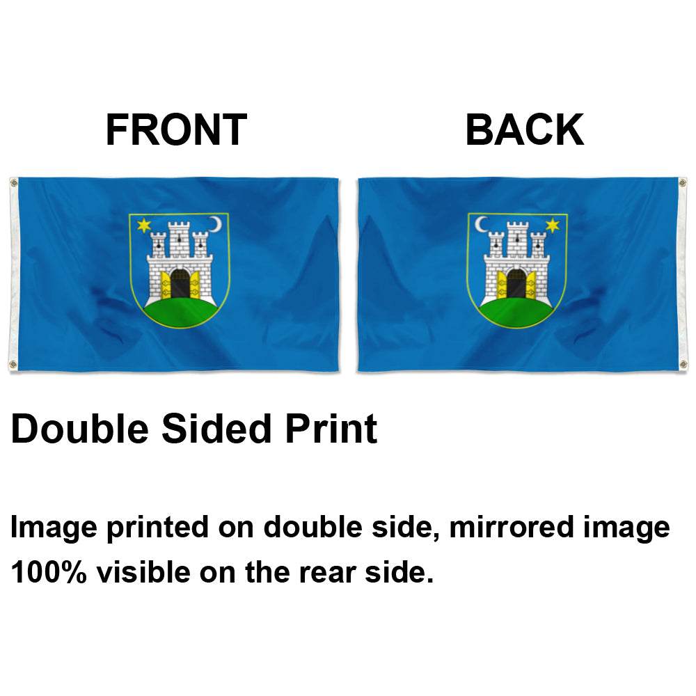 Fyon Zagreb Flag Indoor and outdoor banner