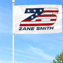 Fyon Zane Smith Racing Car Flag Indoor and Outdoor Banner