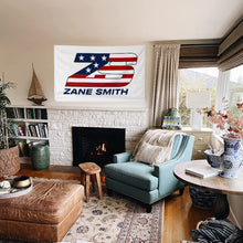 Fyon Zane Smith Racing Car Flag Indoor and Outdoor Banner
