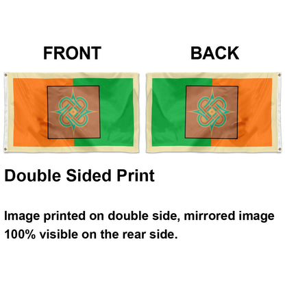 Fyon Zinder City, Niger Flag Indoor and outdoor banner