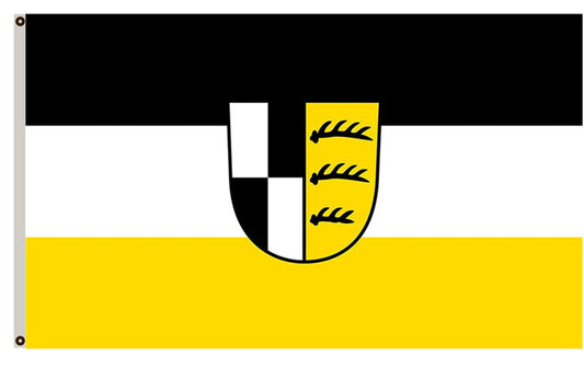 Zollernalbkreis (Kreis) landscape flag Indoor and outdoor banner