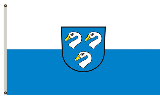 Zwingenberg (Nördliches Baden-Württemberg) landscape flag Indoor and outdoor banner