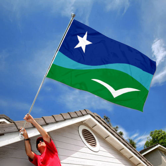 Fyon an Proposed of Martha s Vineyard in The 1970s Flag Banner