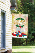 Fyon Merry Christmas Santa Claus Decorative Double Sided Vertical House Garden Flag 28x40inch --GF101809