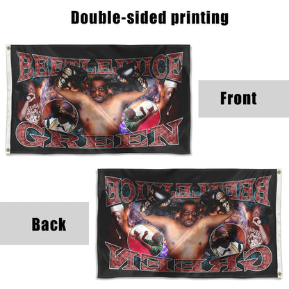 Fyon beetlejuice Flag Indoor and outdoor banner