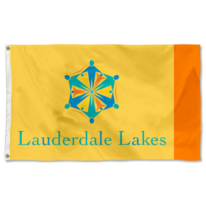 Fyon cLakes, Florida flag Banner