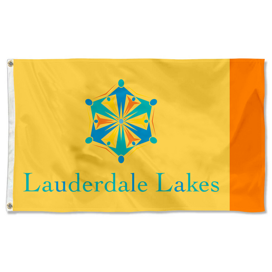 Fyon cLakes, Florida flag Banner