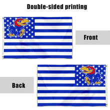 Fyon kansas jayhawks Flag Banner