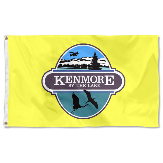 Fyon kenmore, Washington flag  Banner