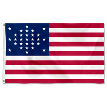 Fyon the United States US 29 Star Diamond Pattern Flag  Banner