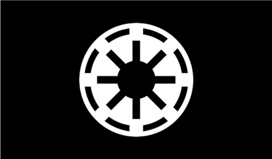Fyon Galactic Republic Star Wars flag Black