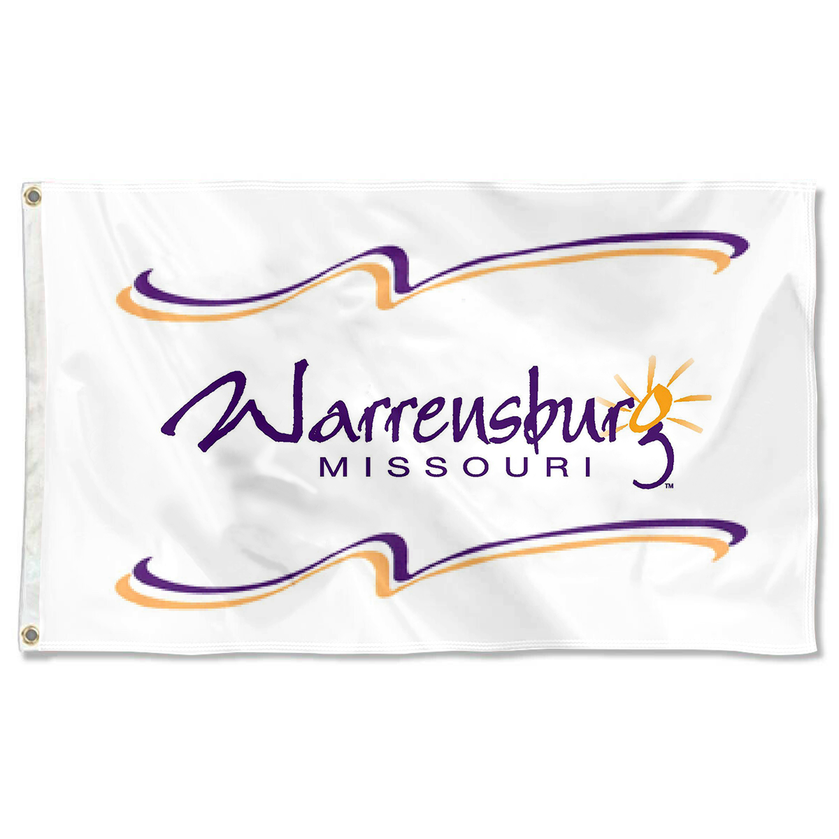 Fyon warrensburg, Missouri flag Banner