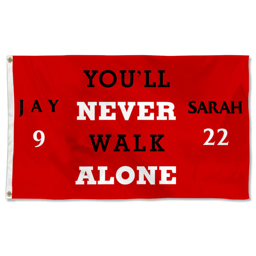 Fyon you'll never walk alone Flag Indoor and outdoor banner