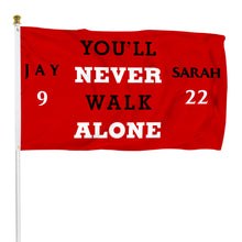 Fyon you'll never walk alone Flag Indoor and outdoor banner